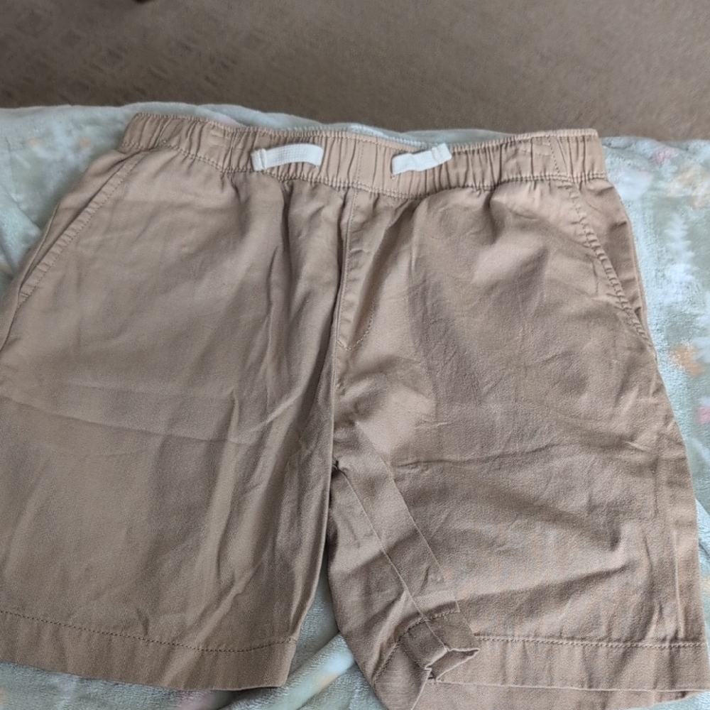 J. Crew Tan Flat Front Shorts Lightweight Casual
